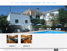 Tablet Screenshot of casaruraldaroca.com